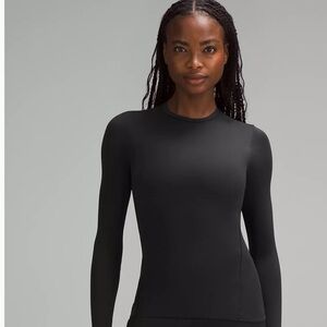 Lululemon Wundermost Ultra-Soft Nulu Crewneck Long-Sleeve Shirt